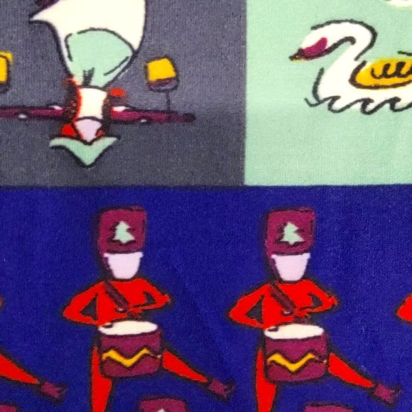 LulaRoe 12 days of Christmas leggings S/M - Picture 2 of 5